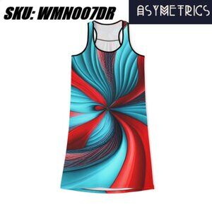 Asymetrics Style Women's Racerback Dress dressed dresses dressings dresses \ dre
